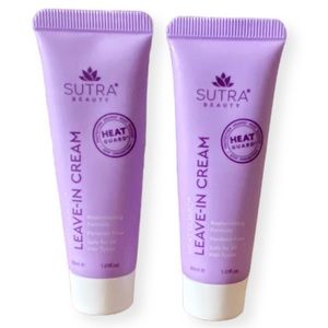 ⚫️ x2 SUTRA Heat Guard Leave-In Cream Deluxe Travel Size 30 ml